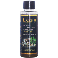 Laxzin 100 Percent Pure Cold Pressed And Hexane Free Castor Oil-100ml