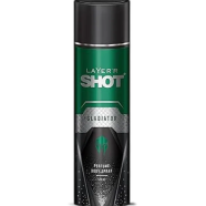 Layer'r Shot - Gladiator Long Lasting Body Spray For Men - 120ml