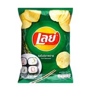 Lays Nori Seaweed Flavor Flat Potato Chips 48 gm (Thailand) - 142700197