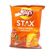 Lays Stax Spicy Lobster Flavor Potato Chips 44 gm (Thailand) - 142700340