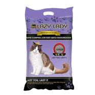Lazy Lady Cat Litter Bentonite Lavender Flavor 5L
