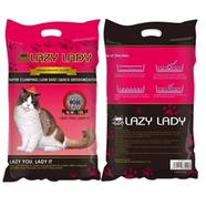 Lazy Lady Cat Litter Bentonite Rose Flavor 10L