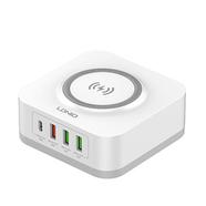Ldnio 32W 5 In 1 Charging Station With 15W Wireless Charger - AW004