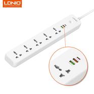 Ldnio Power Strip With 5 Sockets And 3 Port USB Charger - SC5319