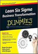 Lean Six Sigma Business Transformation For Dummies