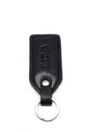 Leather Key Ring - Black - LK01