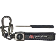 Leather Key Ring For Bike (Pulser) icon