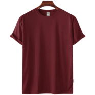 Leebas Blank Tshirt-Maroon