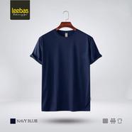 Leebas Blank Tshirt-Navy Blue