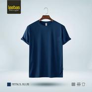 Leebas Blank Tshirt-Petrol Blue