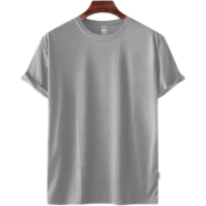 Leebas Blank Tshirt-Silver