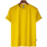 Leebas Blank Tshirt-YELLOW