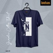 Leebas Halfsleeve Cotton Tshirt Navy Color - MB09