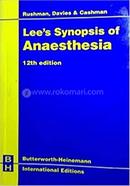 Lees Synopsis Of Anaesthesia