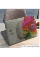 DDecorator Left Brain and Right Brain Illustration Laptop Sticker - (LSKN758)