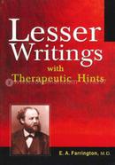 Lesser Writings with Therapeutic Hints 