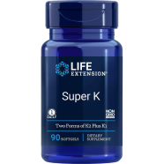 Life Extension Super K vitamin K1 vitamin K2 mk-7 vitamin K2 90 Softgels -517599529