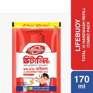 Lifebuoy Handwash (Soap) Total Refill 170ml (Combo Pack) - 