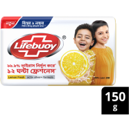 Lifebuoy Skin Cleansing Soap Bar Lemon Fresh 150g