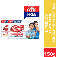 Lifebuoy Skin Cleansing Soap Bar Lemon Fresh 150gm Buy 1 Get 1 Cool Fresh Soap 100 gm Free