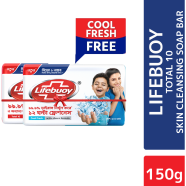 Lifebuoy Skin Cleansing Soap Bar Total 150g Buy 1 Get 1 Cool Fresh Soap 100g Free