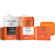Light White Body Cream 50g plus Light White Cream 50 g plus Light White Soap 60 g
