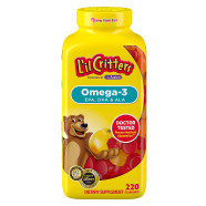 Lil Critters Omega 3 Vitamins – 220 Gummies 