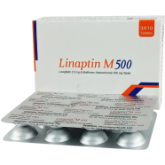 Linaptin M 2.5mg 500mg Tablet 10's Strip