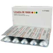 Linatin M 1000 2.5mg 1000mg Tablet 10's Strip