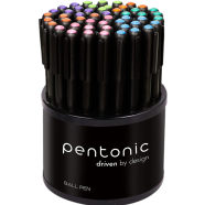 Linc Ball Pen Multicolor Ink (Black, Blue, Red) - 50pcs
