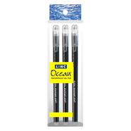 Linc Ocean Classic Gel Pen Black Ink - 3pcs