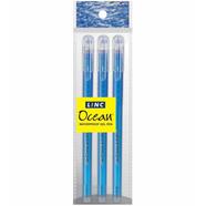 Linc Ocean Gel Pen Blue Ink - 3pcs