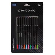 Linc Pentonic Color Ball Pen - 10 pcs