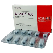 Linzolid 400mg Tablet 10's Strip