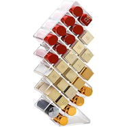 Lipstick Organizer Lip Gloss Storage Tower Makeup Stand for 28 Lip Sticks Women Girls Makeup icon