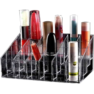 Lipstick Shelf Organizer Transparent Makeup Stand for Lipstick Lip Gloss 