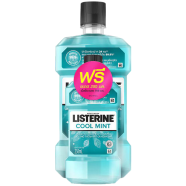 Listerine Cool Mint Zero Al. Mouthwash 750 ml W. Free 250 ml - 142800118