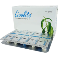 Livolite 200mg Capsule 10's Strip