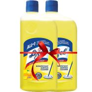 Lizol Citrus Disinfectant Surface Cleaner (1 Ltr x 2) 70 TK Off - 3301867