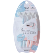 Lmltop Triple Blade Razor - 4 Pcs - 6920443215493