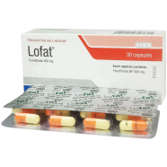 Lofat 200 mg Capsule 10's Strip
