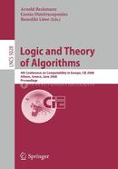 Logic and Theory of Algorithms