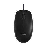 Logitech B100 Optical USB Mouse Black