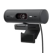 Logitech BRIO 500 Full HD 1080p 4MP Auto-Framing Webcam – Black Color