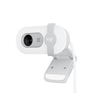 Logitech Brio 100 Full HD Privacy Shutter Webcam – Off-White Color