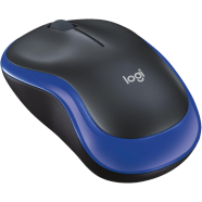 Logitech M185 Wireless Mouse - Blue