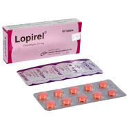 Lopirel 75 mg - 10's Strip Tablet