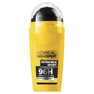 Loreal Invincible Sport Men Expert Roll On 50 ml (UAE) - 139701667