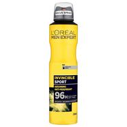Loreal Men Expert Invincible Sport 96h Deodorant 250 ml (UAE) - 139700654