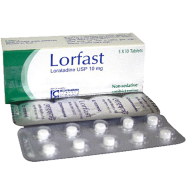 Lorfast 10 mg - 10's Strip Tablet
